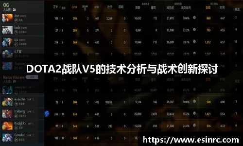 DOTA2战队V5的技术分析与战术创新探讨